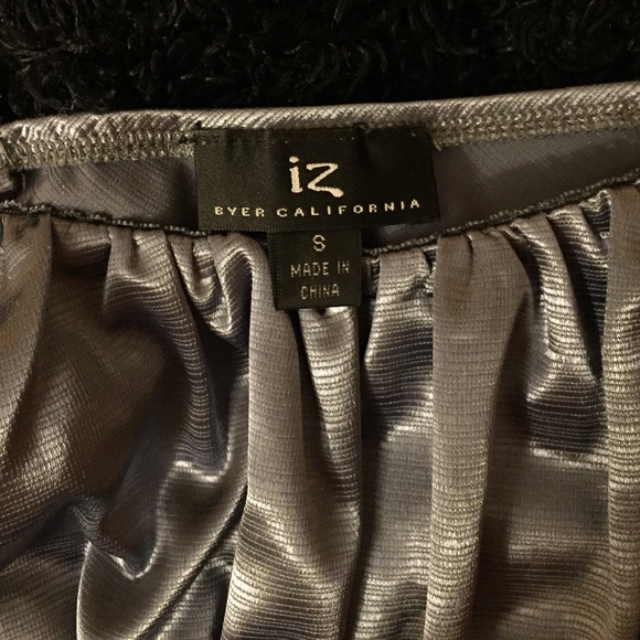 Metallic Gray/Silver Dressy Tank - Picture 3 of 7